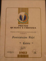 Premio qualit e cortesia