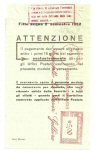 1952: Modulo di versamento Acquedotto De Ferraris-Galliera